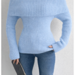 بليزر مع زمة وأزرار عند الخصر باللون البني (copy)