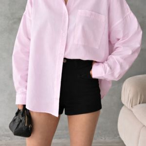 بنطلون قماش باللون البيج قصة زارا