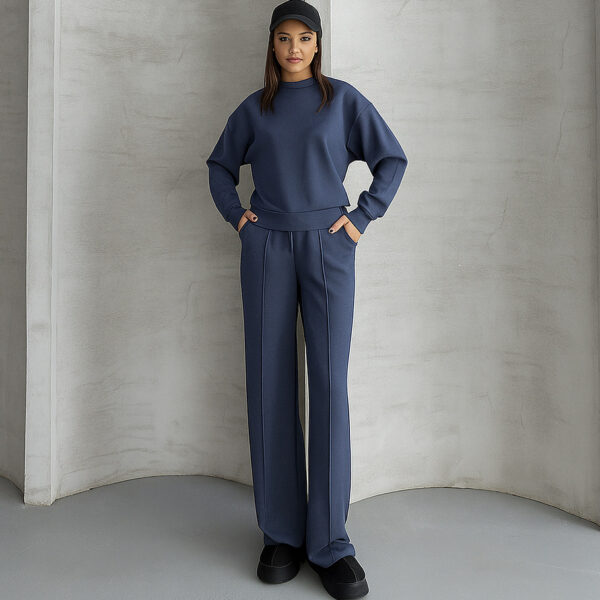 بليزر مع زمة وأزرار عند الخصر باللون البني (copy)