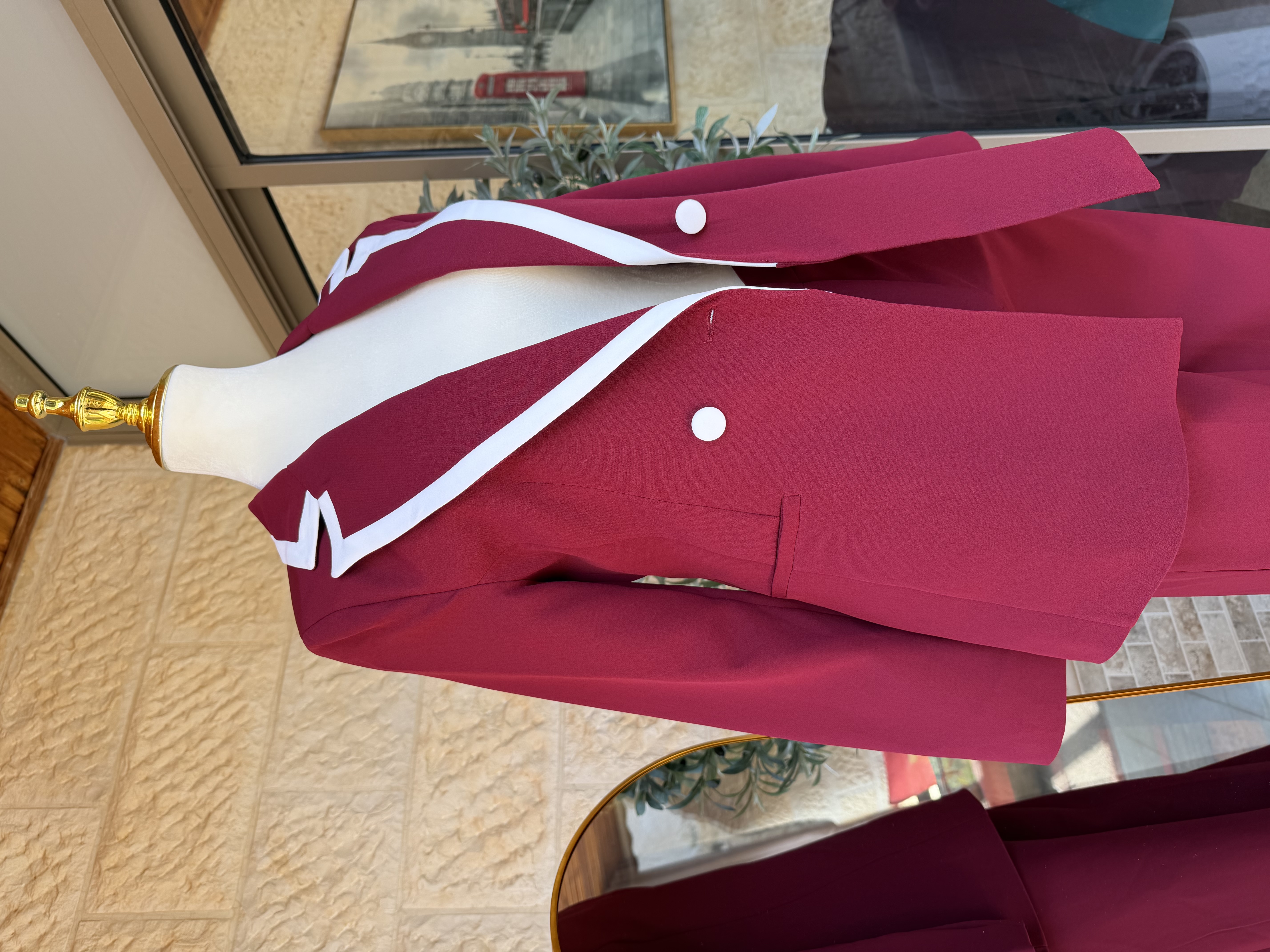 كت رسمي مع حزام