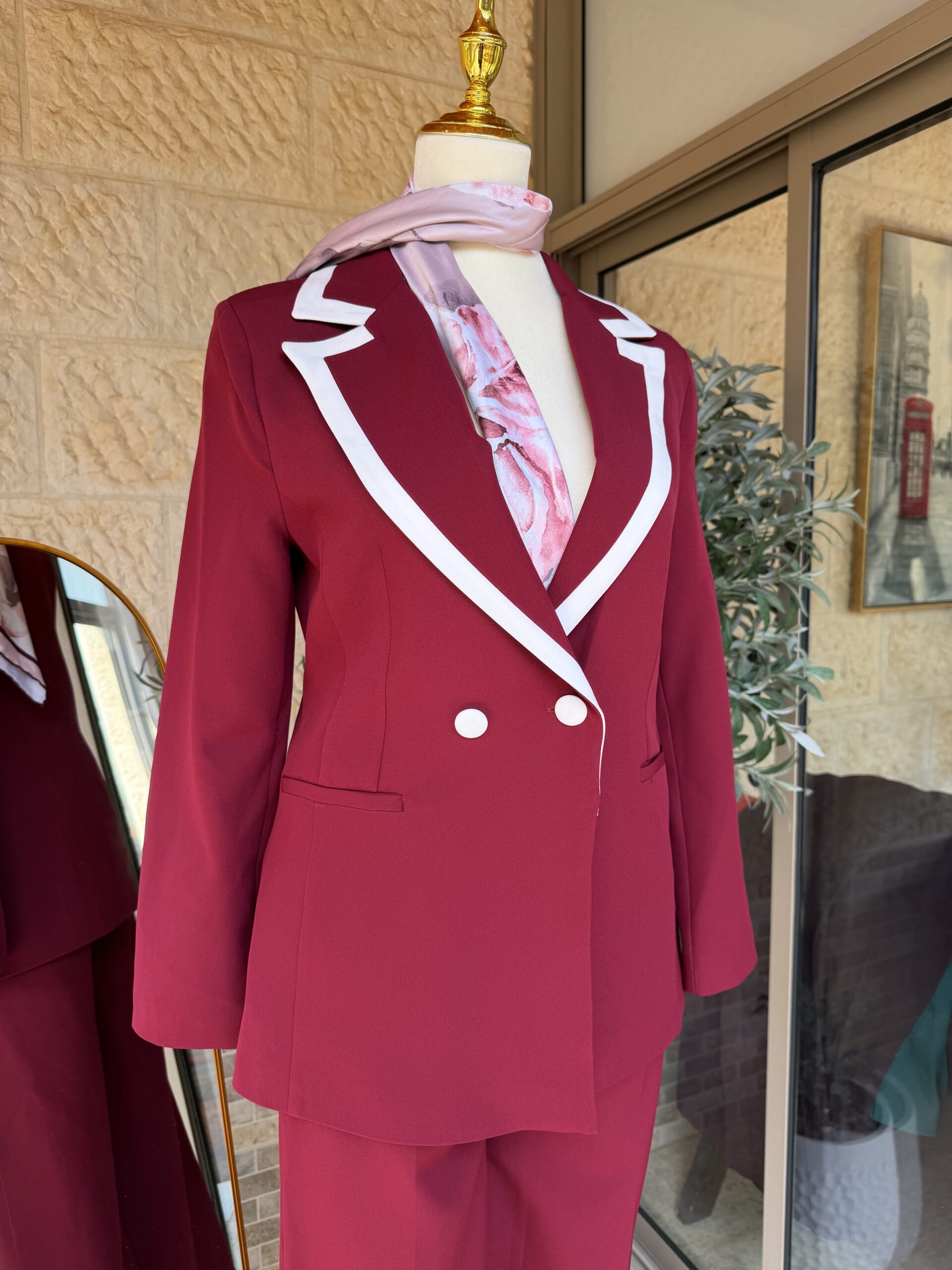 كت رسمي مع حزام