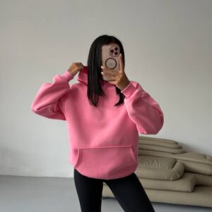 بليزر مع زمة وأزرار عند الخصر باللون البني (copy)