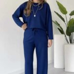 بليزر مع زمة وأزرار عند الخصر باللون البني (copy)