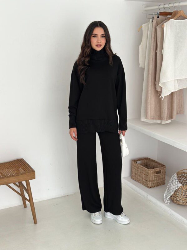 بليزر مع زمة وأزرار عند الخصر باللون البني (copy)