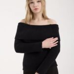 بليزر مع زمة وأزرار عند الخصر باللون البني (copy)