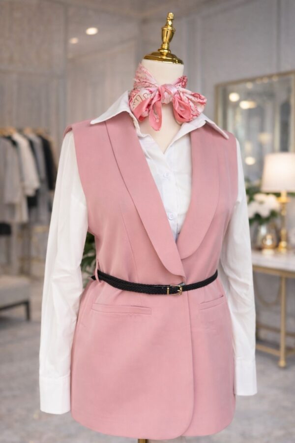 كت رسمي مع حزام