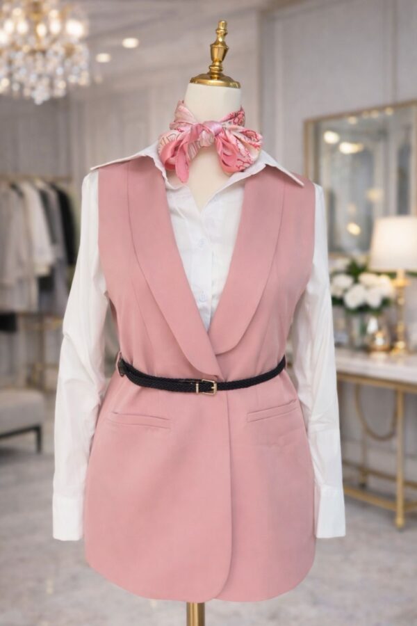 كت رسمي مع حزام